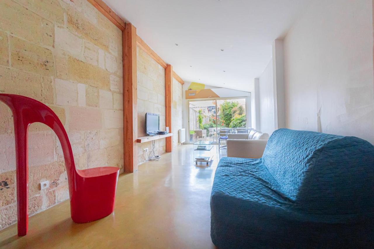 Maison Spacieuse Avec Jardin Et Garage Villa Bordeaux Dış mekan fotoğraf